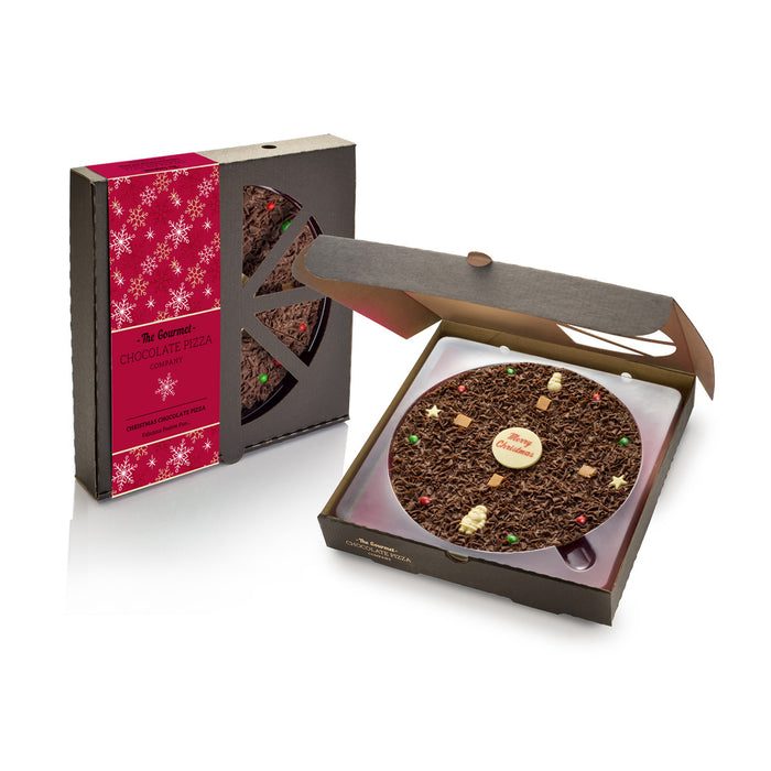 The Gourmet Chocolate Pizza Company Christmas 7” & 10" Chocolate Pizza