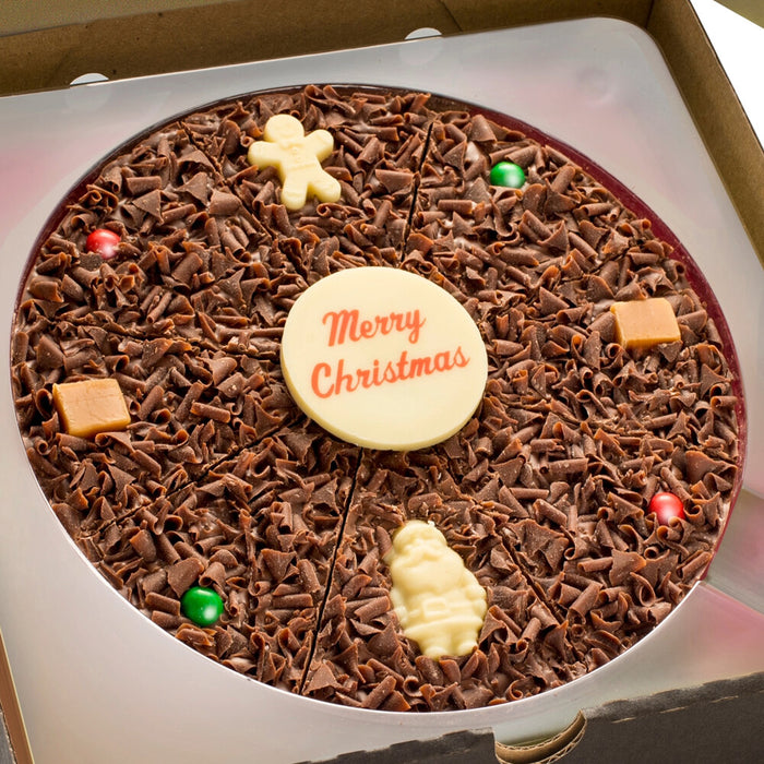 The Gourmet Chocolate Pizza Company Christmas 7” & 10" Chocolate Pizza