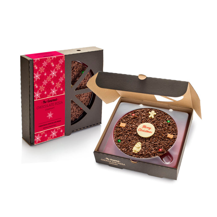 The Gourmet Chocolate Pizza Company Christmas 7” & 10" Chocolate Pizza