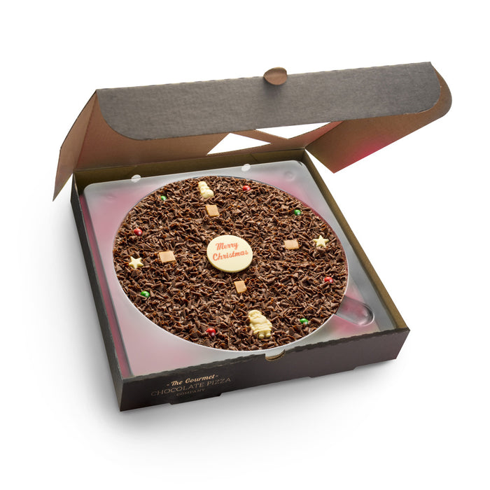 The Gourmet Chocolate Pizza Company Christmas 7” & 10" Chocolate Pizza