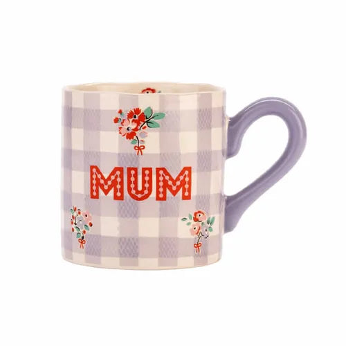 Cath Kidston Gingham Mum Shortie Mug