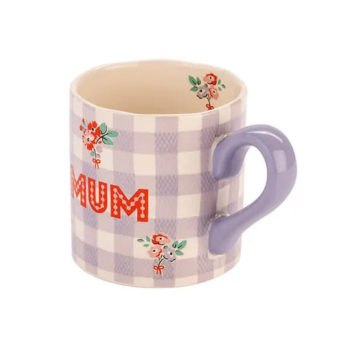 Cath Kidston Gingham Mum Shortie Mug
