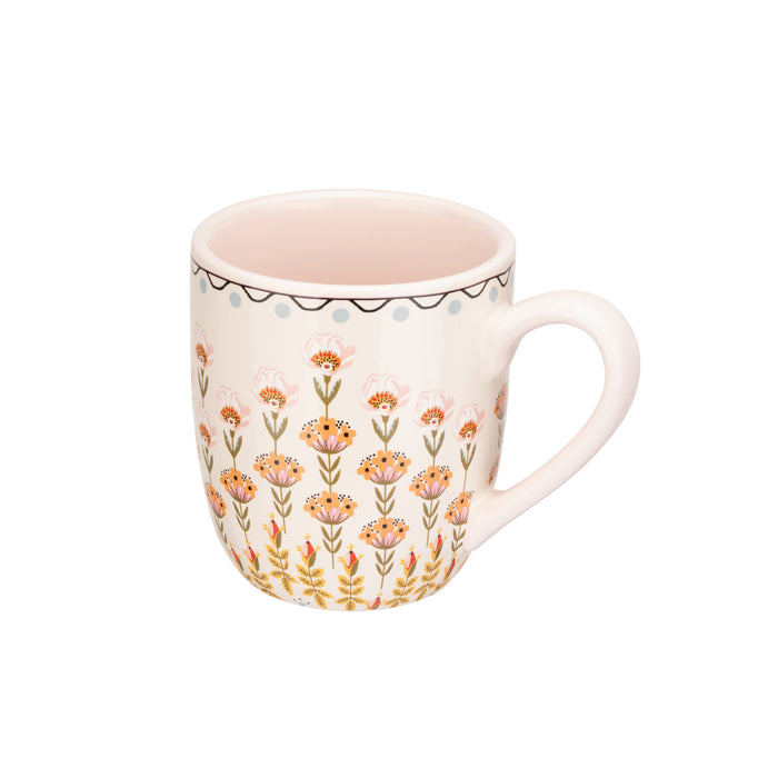 Cath Kidston Floral Print Breakfast Mug Pink