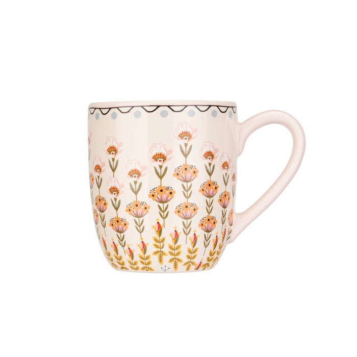 Cath Kidston Floral Print Breakfast Mug Pink