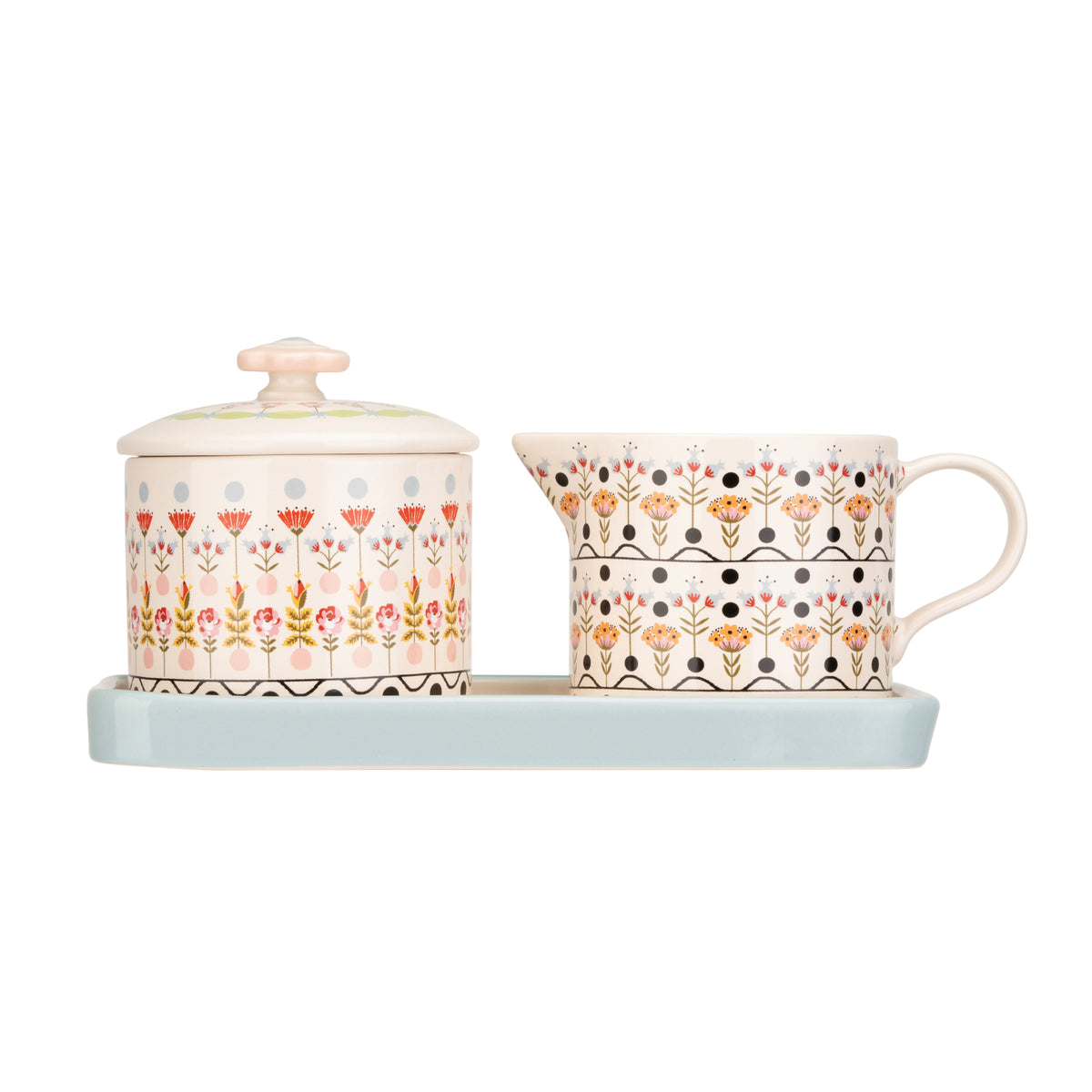 Cath Kidston Star Gravy Jug & Saucer Set