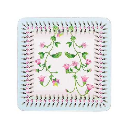 Cath Kidston Twin Flowers Coasters Set Of 4