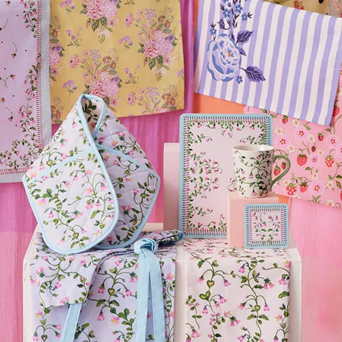 Cath Kidston Twin Flowers Set Of 4