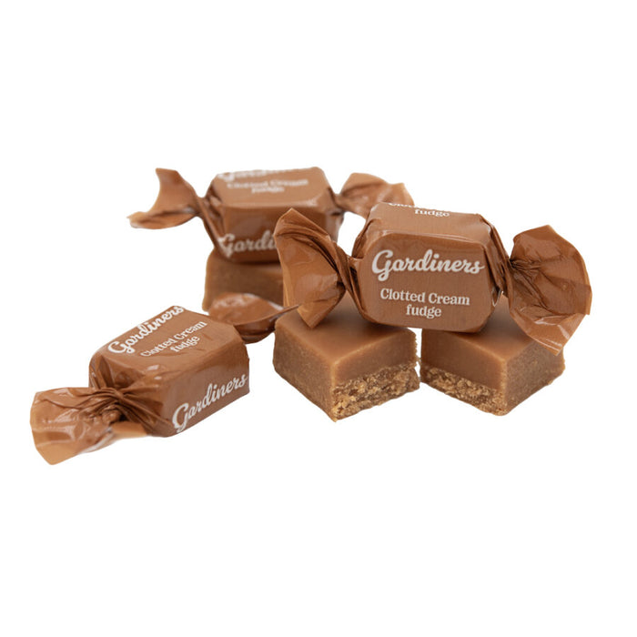 Gardiners Clotted Cream Fudge Hexagonal Tin