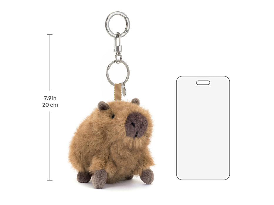 Jellycat Clyde Capybara Bag Charm