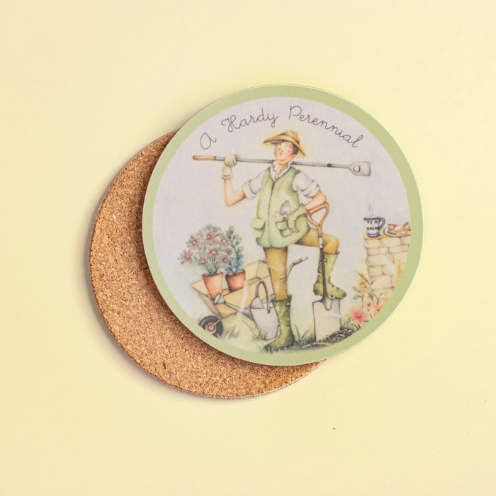 Berni Parker 'A Hardy Perennial' Coaster