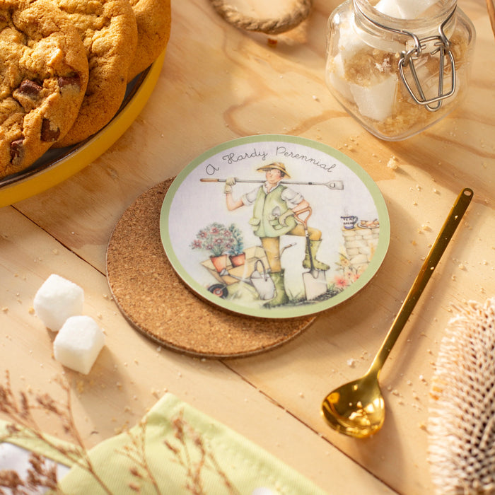 Berni Parker 'A Hardy Perennial' Coaster