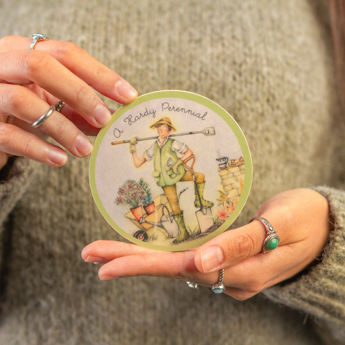 Berni Parker 'A Hardy Perennial' Coaster