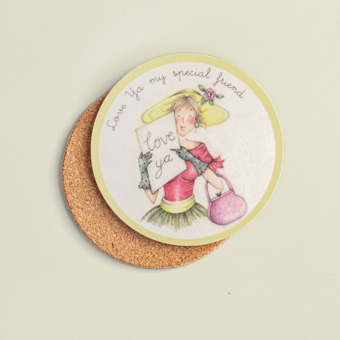 Berni Parker 'Love Ya' Coaster