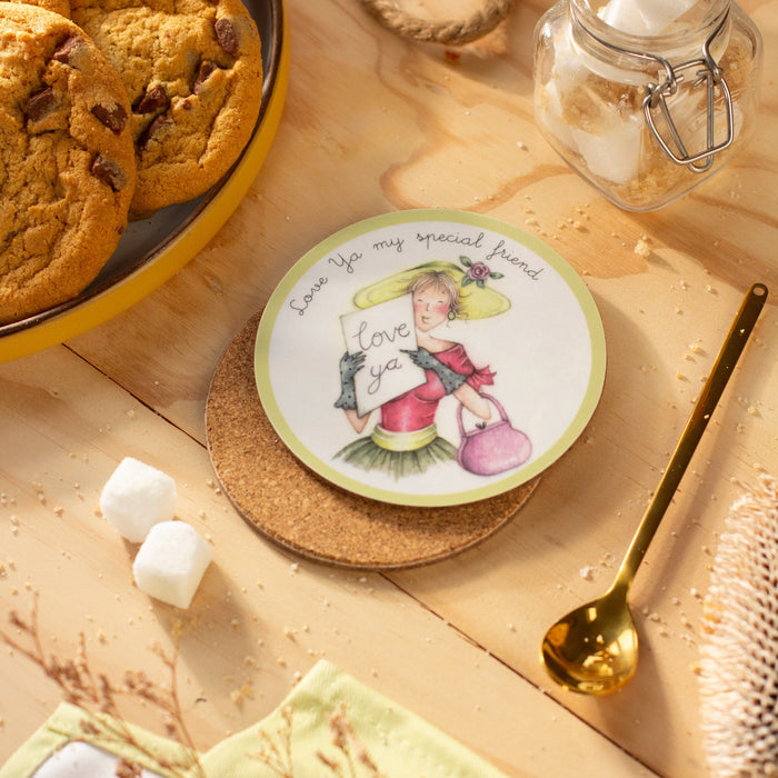 Berni Parker 'Love Ya' Coaster