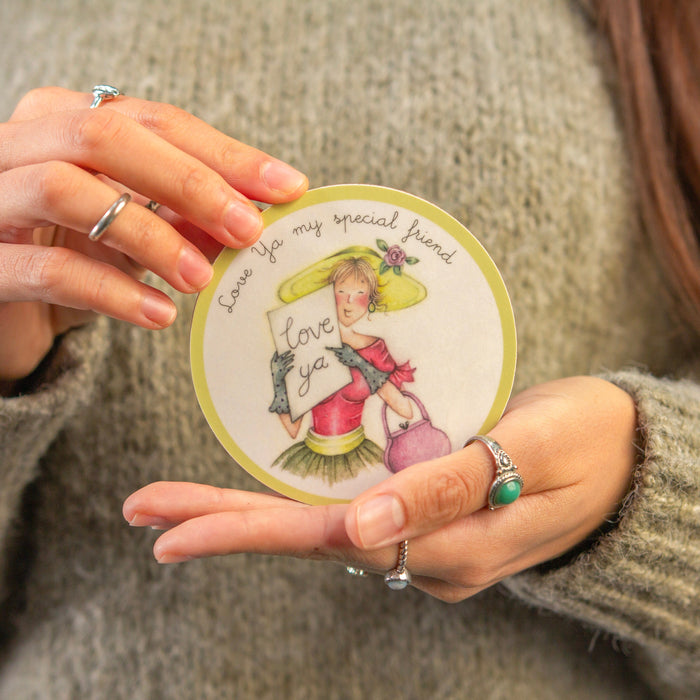 Berni Parker 'Love Ya' Coaster