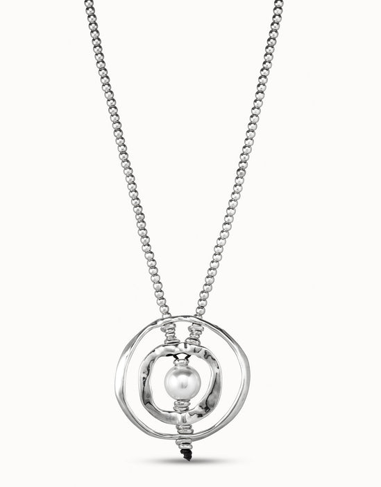 UNOde50 Long Pendant Necklace with Pearl