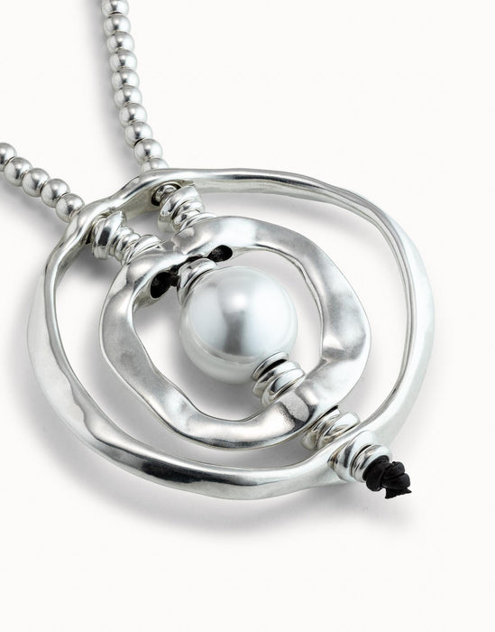 UNOde50 Long Pendant Necklace with Pearl