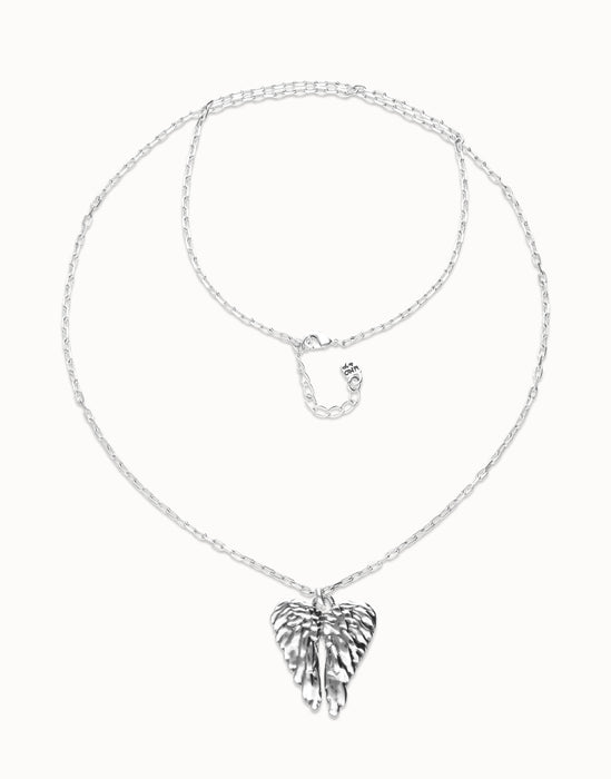 UNOde50 Long Necklace with Wing Detail