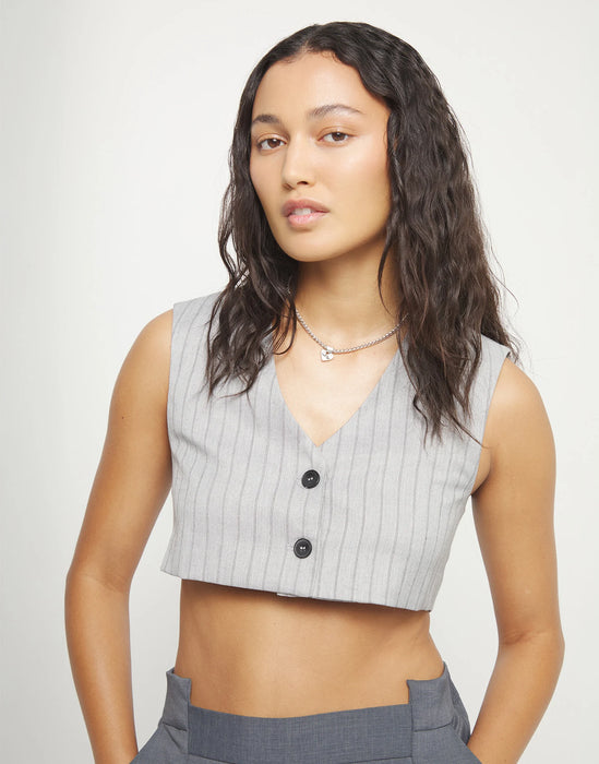 UNOde50 Short Chain Necklace with Small Silver Heart