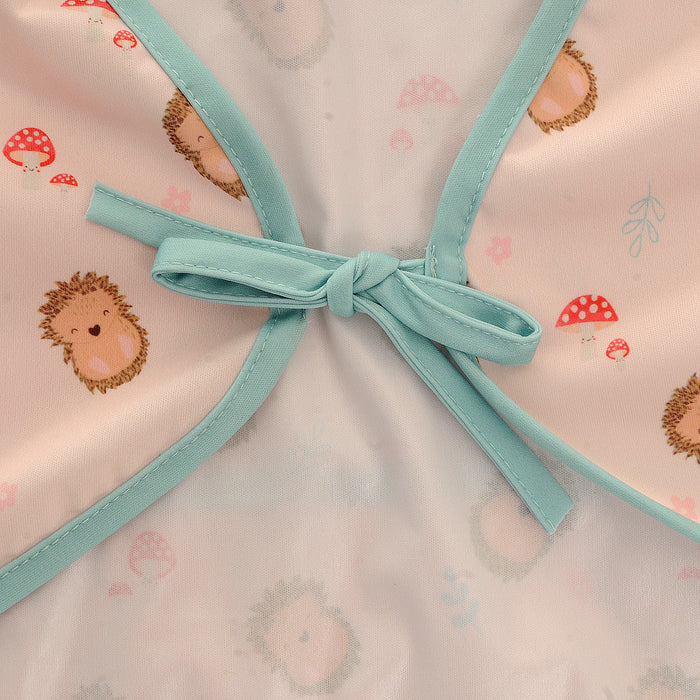Ziggle Feeding Bib Coverall Hedgehog