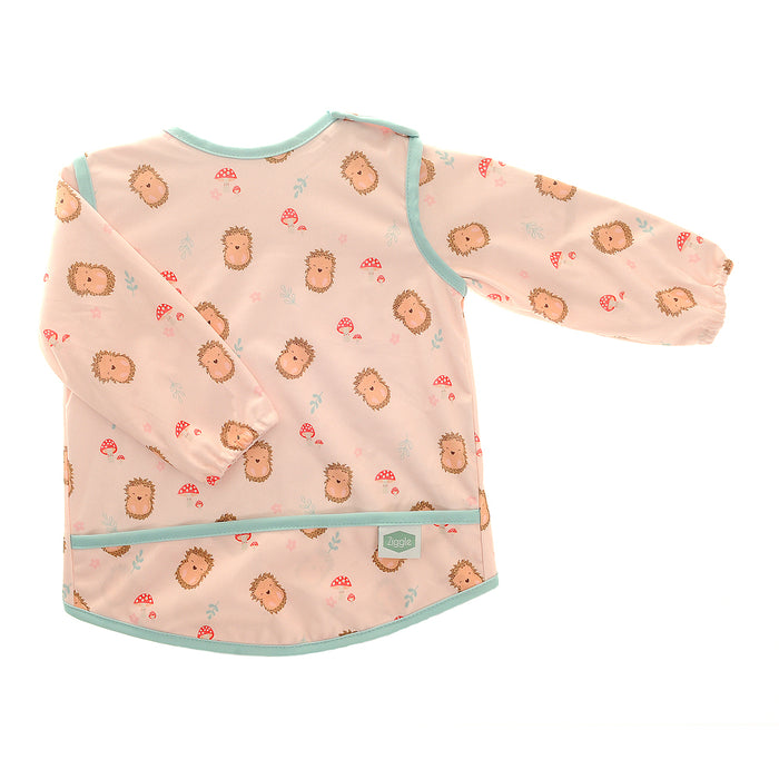 Ziggle Feeding Bib Coverall Hedgehog