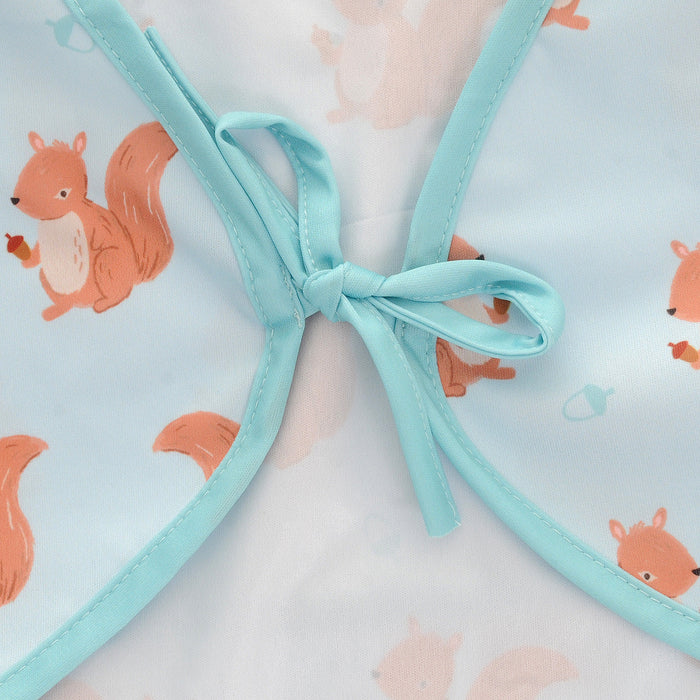 Ziggle Coverall Feeding Bib Squirrels
