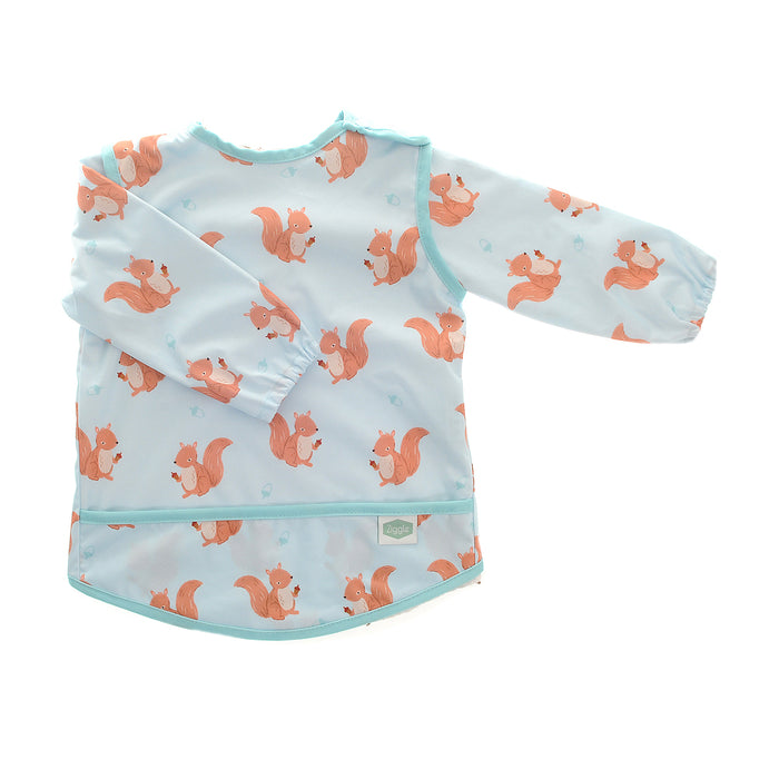 Ziggle Coverall Feeding Bib Squirrels