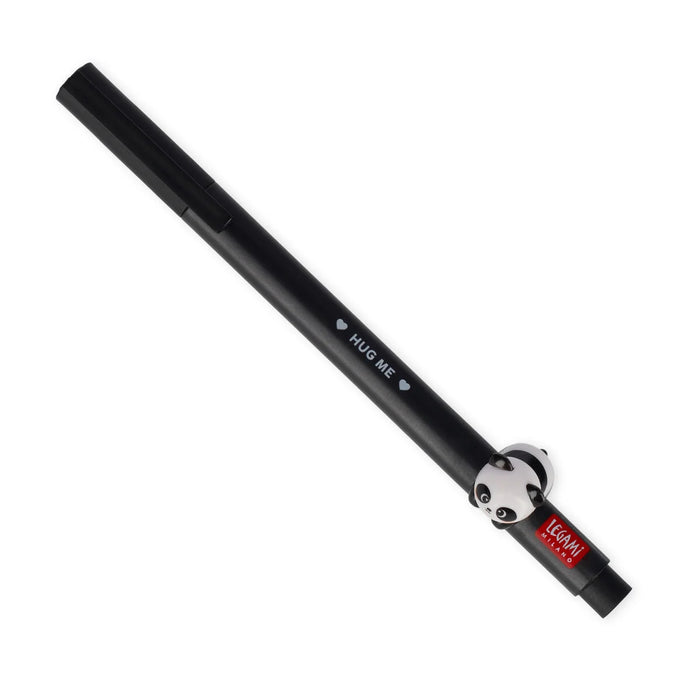 Legami Gel Pen With Animal Decoration - Lovely Friends - Panda