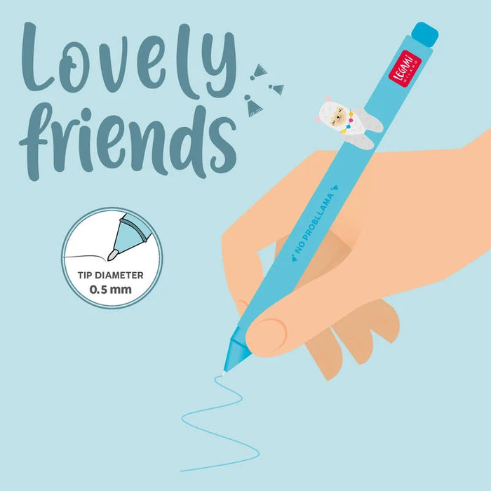 Legami Lovely Friends Pen Llama