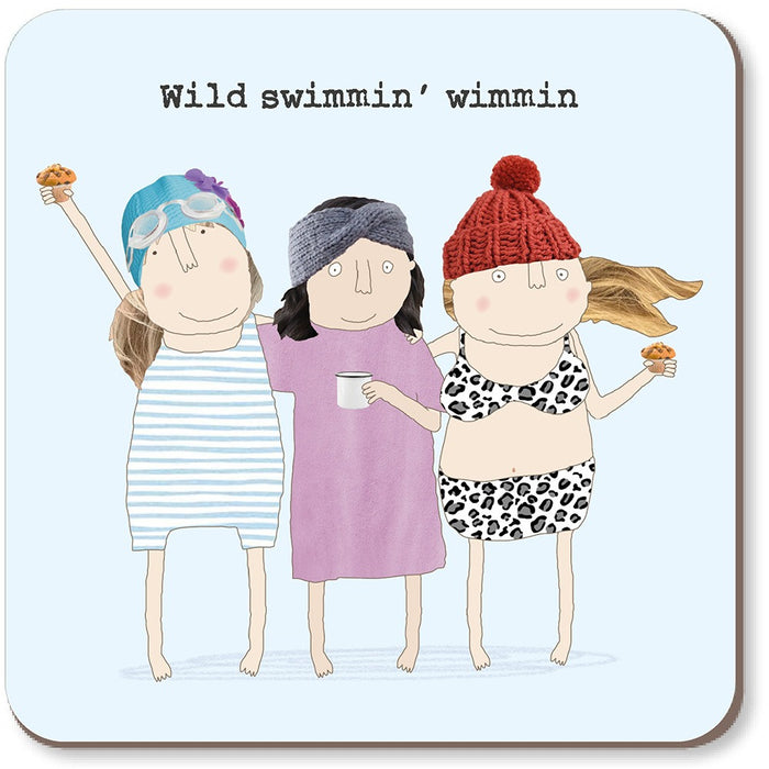 Rosie Made A Thing Coaster - Swimmin’ Wimmin