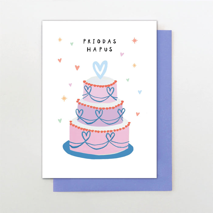 Stop the Clock PRIODAS HAPAS CAKE Card