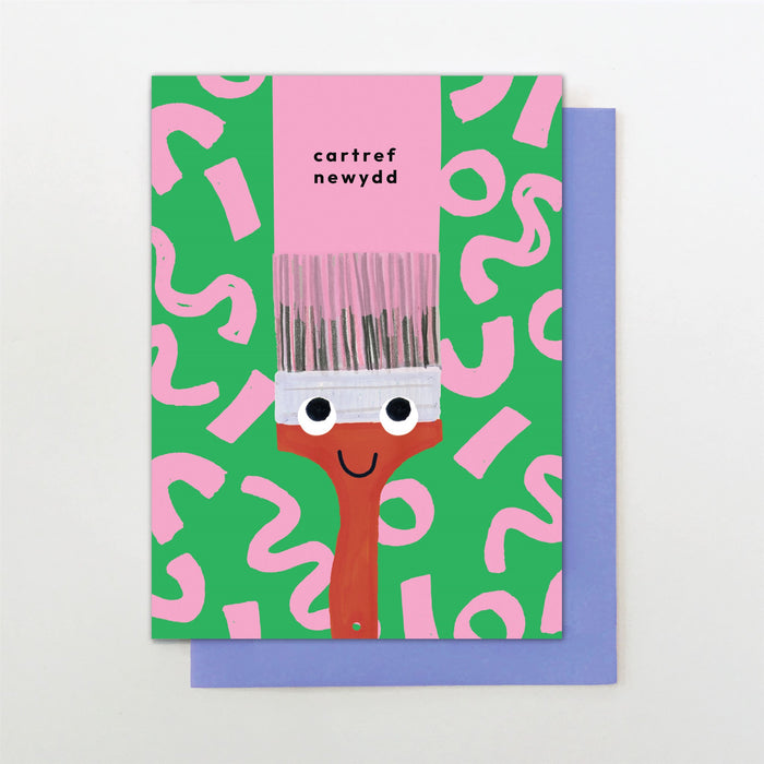 Stop the Clock CARTREF NEWYDD Card