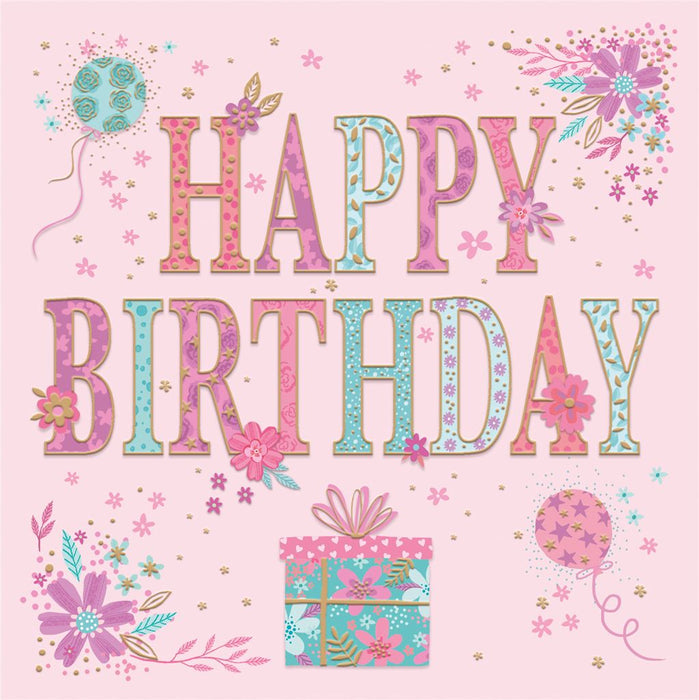 Cherry Orchard 'Happy Birthday' Birthday Card