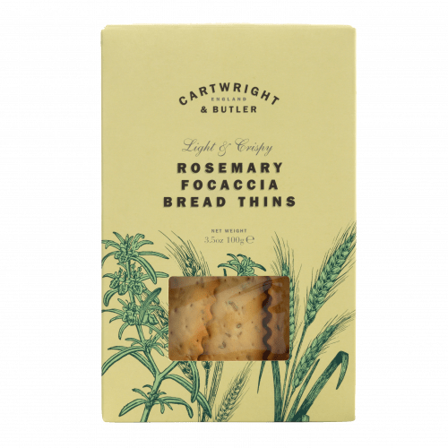 Cartwright & Butler Rosemary Focaccia Bread Thins