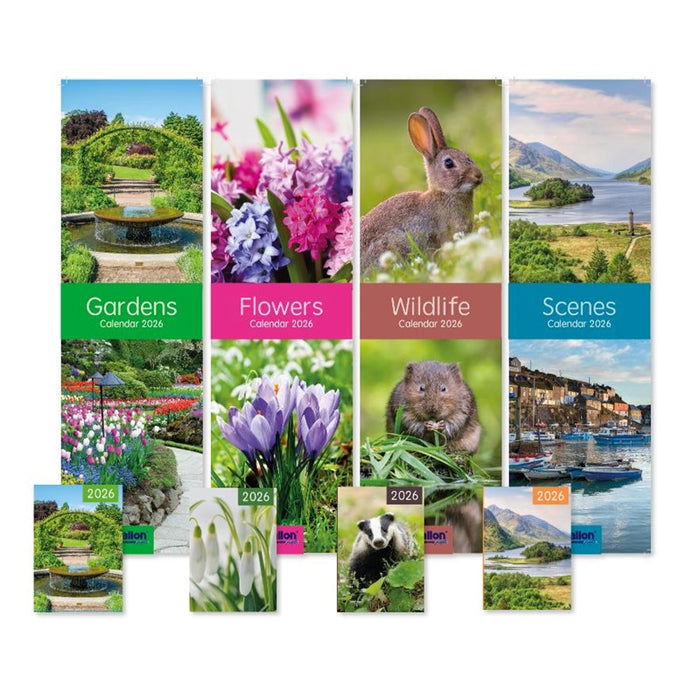 Tallon 2026 Calendar & Diary Flower,Garden,Scene,Wildlife