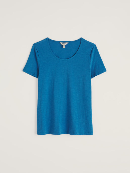 Seasalt Women's Camerance T-Shirt in GOTS-Certified Organic Cotton In Sailboat