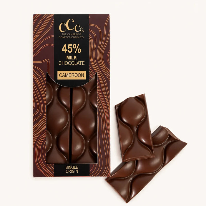Cambridge Confectionery Company 45% Milk Chocolate Bar 100g - Cameroon