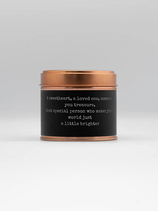 The Original Welsh Candle Company - Cariad Tin Candle