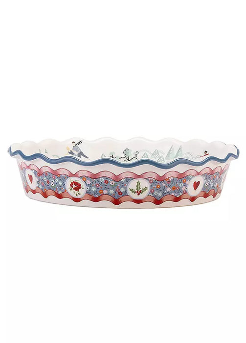 Cath Kidston Christmas Journey Pie Dish