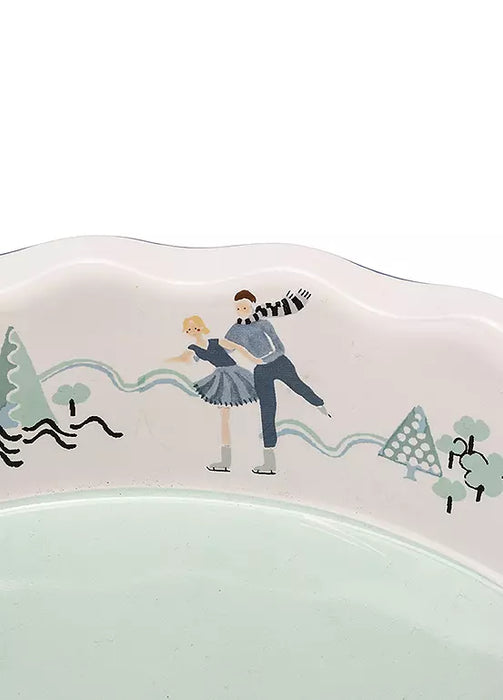 Cath Kidston Christmas Journey Pie Dish