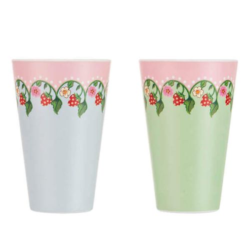 Cath Kidston Strawberry Set of 4 Melamine Tumblers