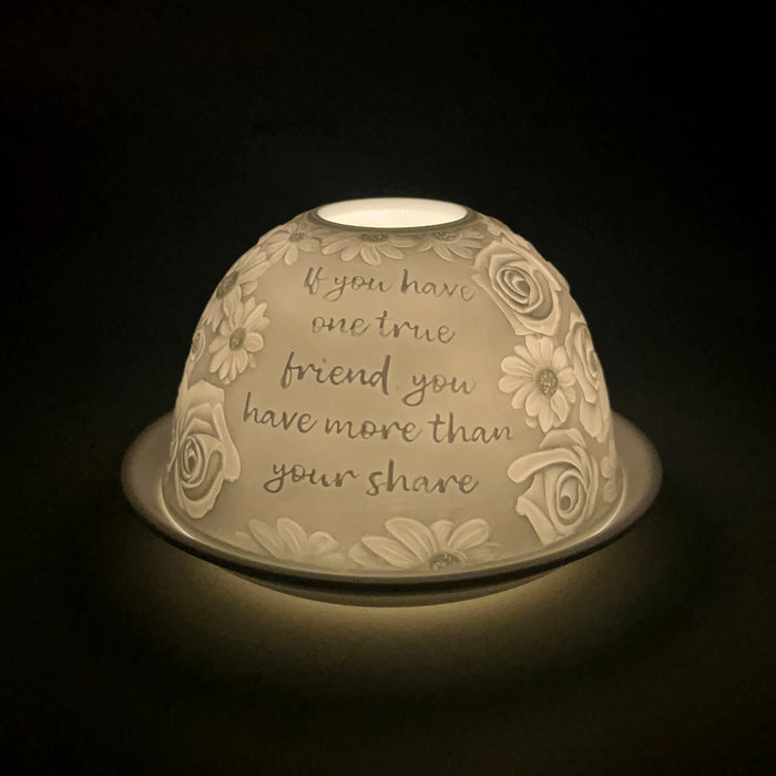 Cello Fabulous Friend Tealight Dome