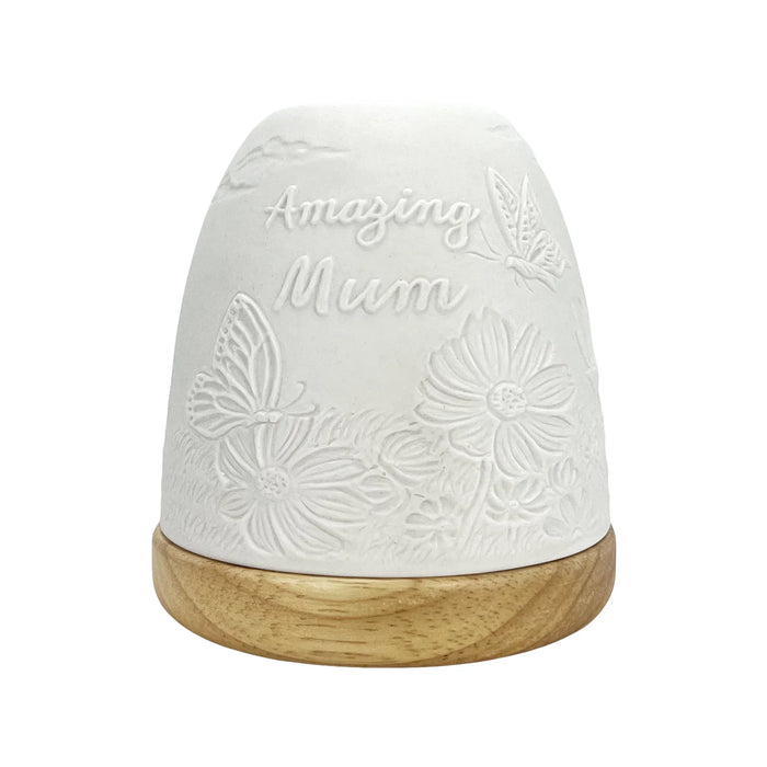 Cello Tall Tealight Dome Amazing Mum