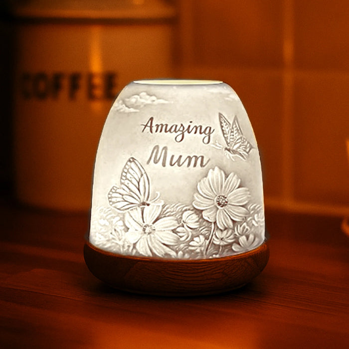 Cello Tall Tealight Dome Amazing Mum