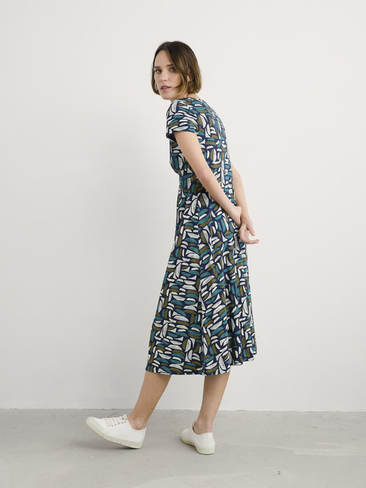 Seasalt Women's Dress Chapelle In Harbour Hulls Maritime