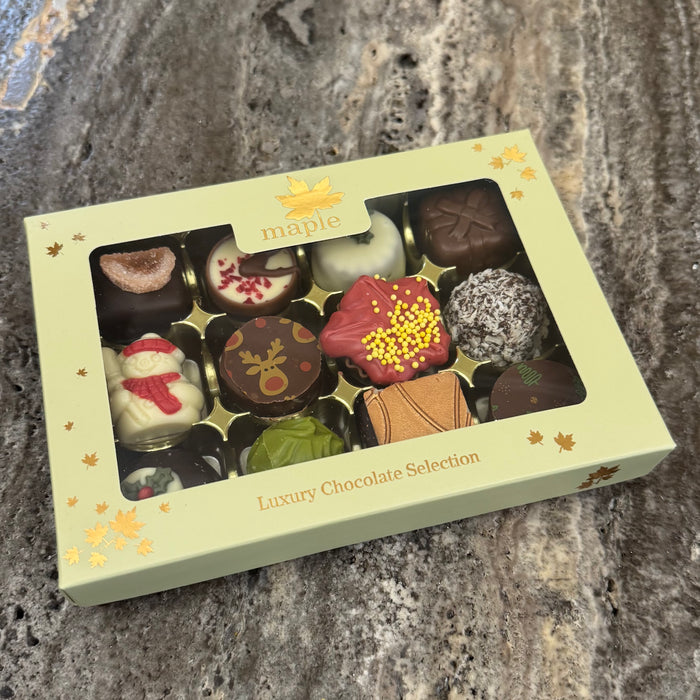Maple Christmas Belgian Chocolate Selection Box