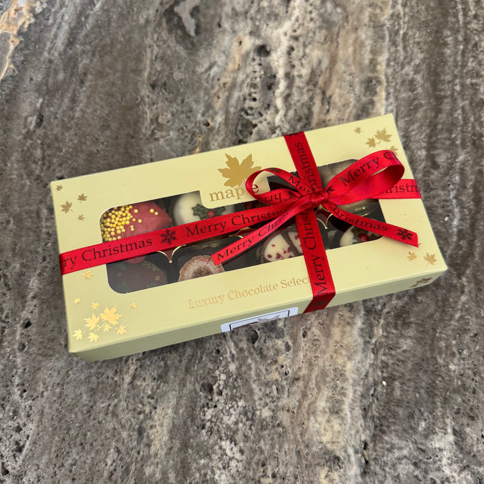 Maple Christmas Belgian Chocolate Selection 8 Box