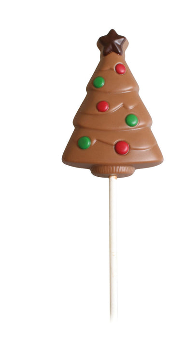 Belgian Chocolate Christmas Tree Lolly