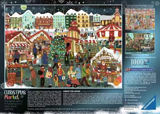 Ravensburger Christmas Market 1000 Piece Jigsaw Puzzle