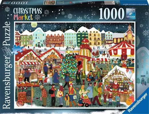 Ravensburger Christmas Market 1000 Piece Jigsaw Puzzle